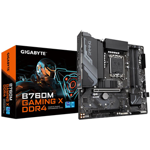 Gigabyte, Intel B760, LGA1700, DDR4, mATX - Pagrindinė plokštė B760MGAMINGXDDR4