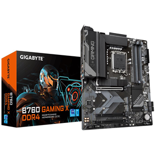 Gigabyte, Intel B760, LGA1700, DDR4, ATX - Pagrindinė plokštė B760GAMINGXDDR4