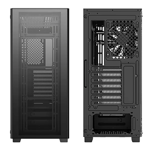 Deepcool MATREXX 50 ADD RGB 4F Side window, E-ATX, черный - Корпус для ПК