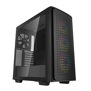 Deepcool CASE CK560 Side window, ATX, black - PC korpusas