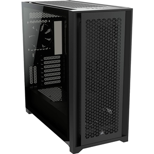 Corsair iCUE 5000D Side window, ATX, black - PC case CC-9011210-WW