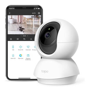 TP-Link Tapo C200, 1080p, 360º, WiFi, balta - Stebėjimo kamera