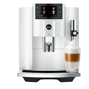 JURA E8 (EC), Piano White - Espresso machine