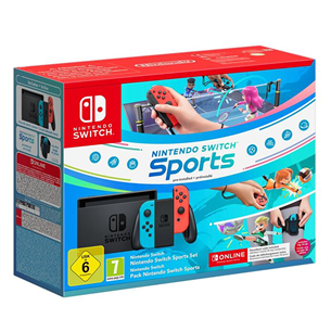 Nintendo Switch Sports Bundle - Žaidimų konsolė 045496453657