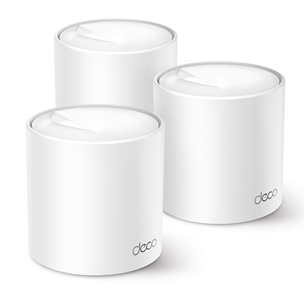 TP-Link Deco X50, WiFi 6, mesh, 3 шт., белый - WiFi-роутер