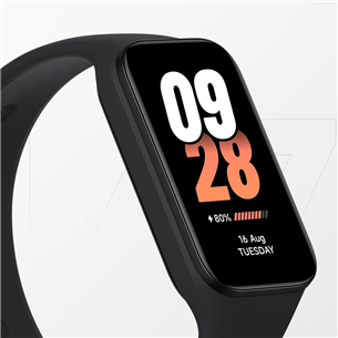 Xiaomi Smart Band 8 Active, black - Išmanioji apyrankė