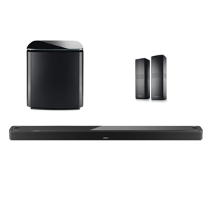 Bose Smart Ultra Soundbar + žemųjų dažnių modulis 700 + Surround 700, juodas - Soundbar garso sistema BOSESBULTRASUBREAR