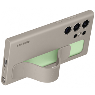 Samsung Standing Grip Case, Galaxy S24 Ultra, rusvas - Dėklas