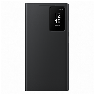 Samsung Smart View Wallet Case, Galaxy S24 Ultra, juodas - Dėklas