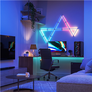 Nanoleaf Lines 60 Degrees Starter Kit, 15 Linijų - LED šviesų panelės