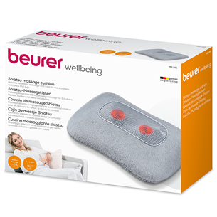 Beurer, grey - Shiatsu massage cushion