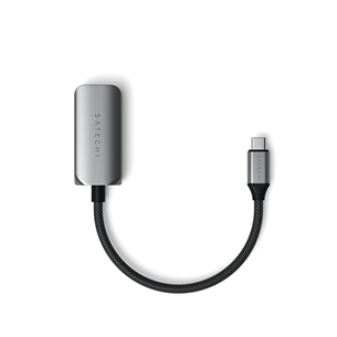 Satechi USB-C to 2.5 Gigabit Ethernet, gray - USB Adapter