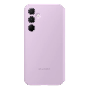 Samsung Smart View Wallet Case, Galaxy A35, violetinis - Dėklas