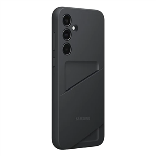 Samsung Card Slot Case, Galaxy A35, juodas - Dėklas