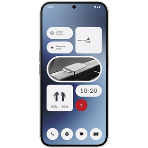 Nothing Phone (2a), 256 GB, baltas - Išmanusis telefonas