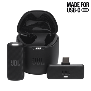 JBL Quantum Stream Wireless USB-C, juodas - Belaidis mikrofonas JBLSTRMWLUSBCBLK