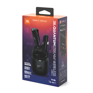 JBL Quantum Stream Wireless USB-C, juodas - Belaidis mikrofonas