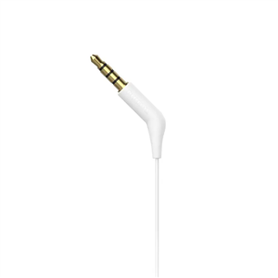 Philips TAE1105WT, 3.5 mm, white - Wired in-ear earbuds