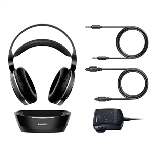 Philips SHD8850, black - Wireless Home Headphones