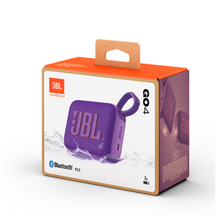 JBL GO 4, сиреневый - Портативная беспроводная колонка