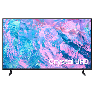 Samsung Crystal CU7092, 43'', 4K UHD, LED LCD, juodas - Televizorius UE43CU7092UXXH