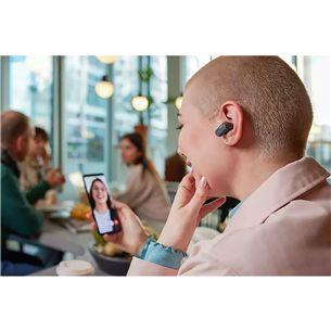 Philips TAT3508, active noise-cancelling, black - Wireless Earbuds