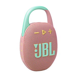 JBL Clip 5, pink - Portable Wireless Speaker