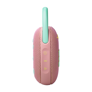 JBL Clip 5, pink - Portable Wireless Speaker