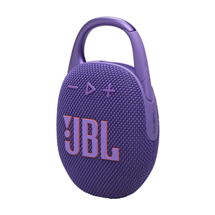 JBL Clip 5, violetinė - Belaidė kolonėlė JBLCLIP5PUR