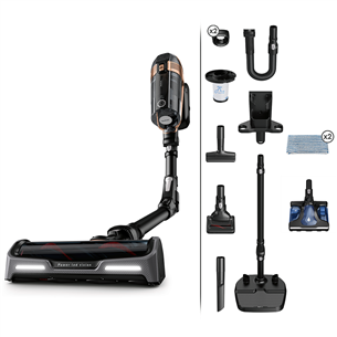 Tefal X-Force Flex 15.60 Aqua, black - Cordless vacuum cleaner + removable battery BUNDLETY99G1WOACC