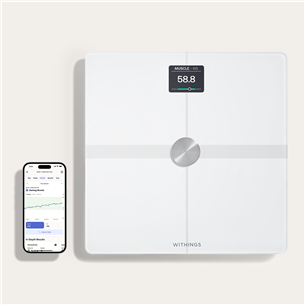 Diagnostinės svarstyklės Withings Body Smart, baltos