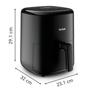 Tefal Easy Fry Compact, 3 L, 1300 W, black - Air fryer