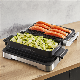 Tefal OptiGrill 4in1 XL, 2200 Вт, нерж. сталь - Электрический гриль