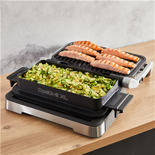 Tefal OptiGrill 4in1 XL, 2200 Вт, нерж. сталь - Электрический гриль