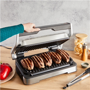 Tefal OptiGrill 4in1 XL, 2200 W, nerūdijančio plieno - Elektrinis grilis