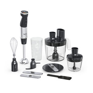 Tefal Quickchef+, 1000 W, stainless steel - Hand blender HB67G830