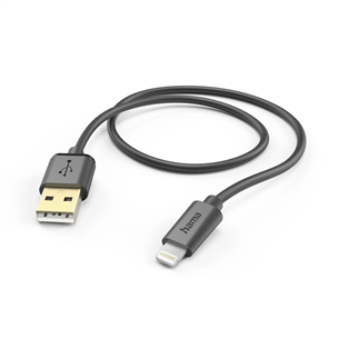 Hama Charging Cable, USB-A, Lightning, 1,5 м, черный - Кабель