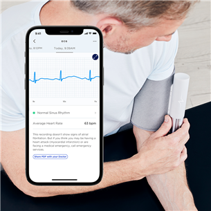 Withings BPM Core, grey - Smart blood pressure monitor + ECG