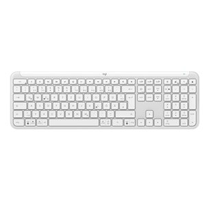 Logitech Signature Slim K950, US, balta - Belaidė klaviatūra 920-012466