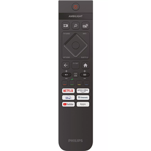 Philips PUS7009, 50'', 4K UHD, LED LCD, черный - Телевизор
