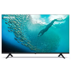 Philips PUS7009, 55'', 4K UHD, LED LCD, juodas - Televizorius