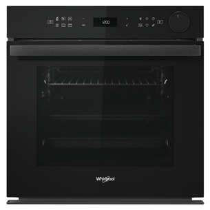 Whirlpool, 73 L, pirolizė, juoda - Orkaitė AKZ9S8270FB