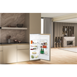 Whirlpool, 189 L, height 122 cm - Built-in refrigerator