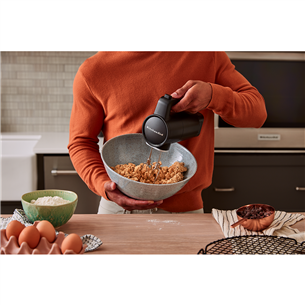 KitchenAid Go, with battery, matte black - Cordless hand mixer