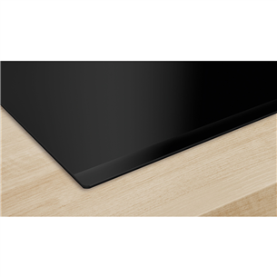 Bosch, Series 6, width 60 cm, black - Built-in induction hob