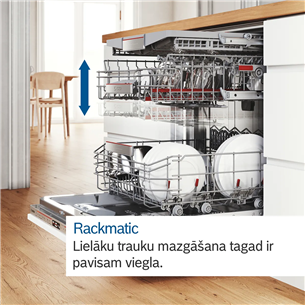 Bosch, Series 8, 14 place settings - Built-in dishwasher