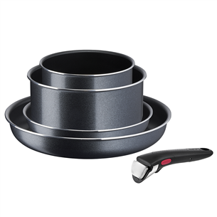 Tefal Ingenio XL Force, 5-dalių rinkinys, 16/20/22/28 cm - Keptuvių rinkinys + rankena L1589502