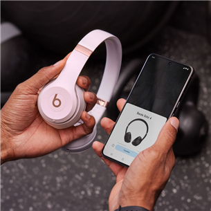 Beats Solo 4, розовый - Беспроводные наушники