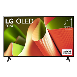 LG B4, 55", 4K UHD, OLED, juodas - Televizorius OLED55B42LA.AEU