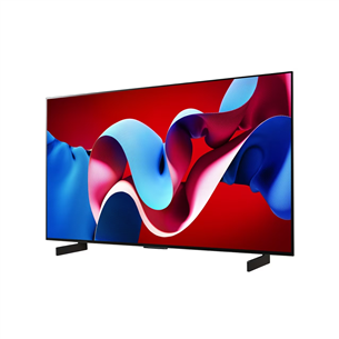 LG C4, 42'', 4K UHD, OLED, pilkas - Televizorius